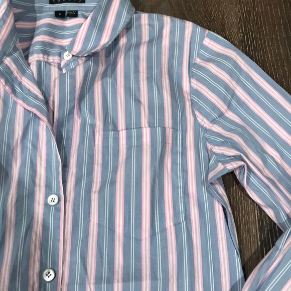 NWOT- Theory Nikala Button Down Shirt - Picture 7 of 10